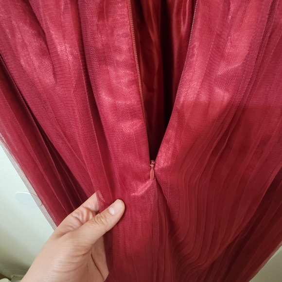 IBTOM CASTLE Women's Floral Lace Tulle Half Sleeve size 16 - Picture 12 of 16